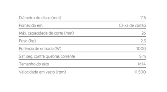 MÁQUINA REBARBADORA WS 10 115 1000W 115 MM 4935451300 AEG - Image 3