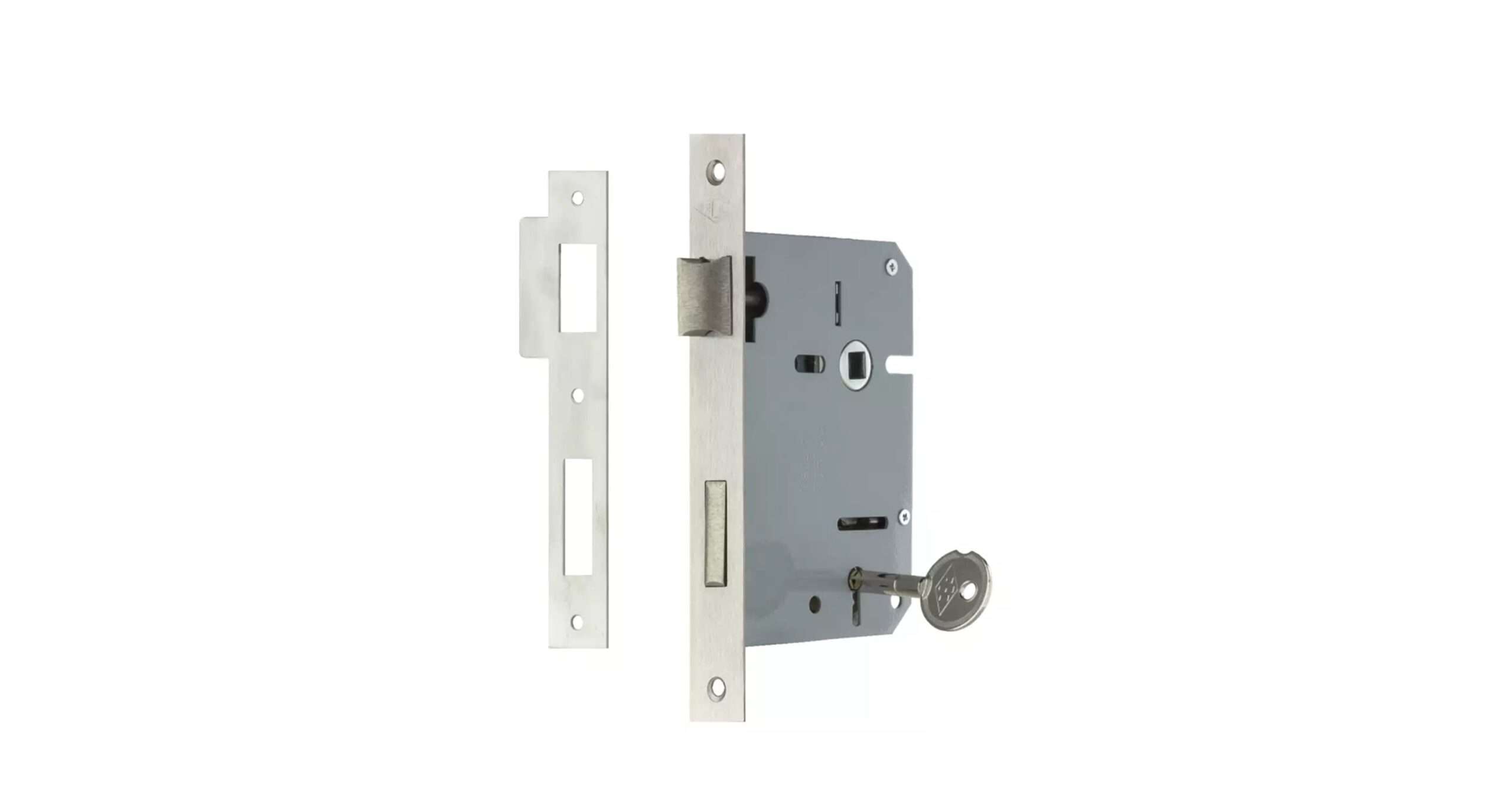 FECHADURA 725X4.5 Q.8 INOX AGC