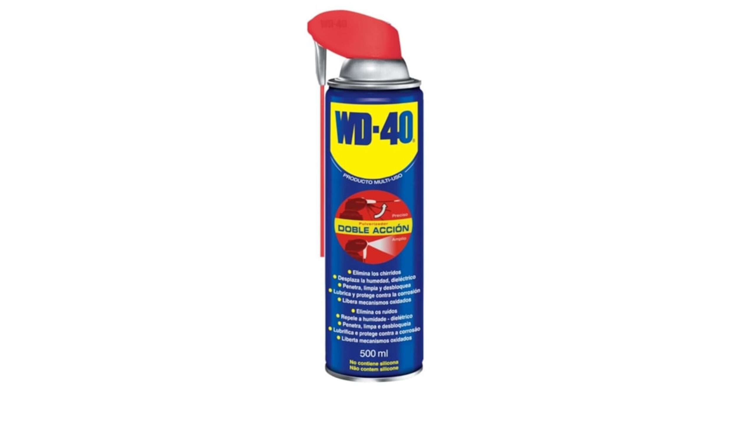 SPRAY LUBRIFICANTE c/APLICADOR 500ml "WD-40"