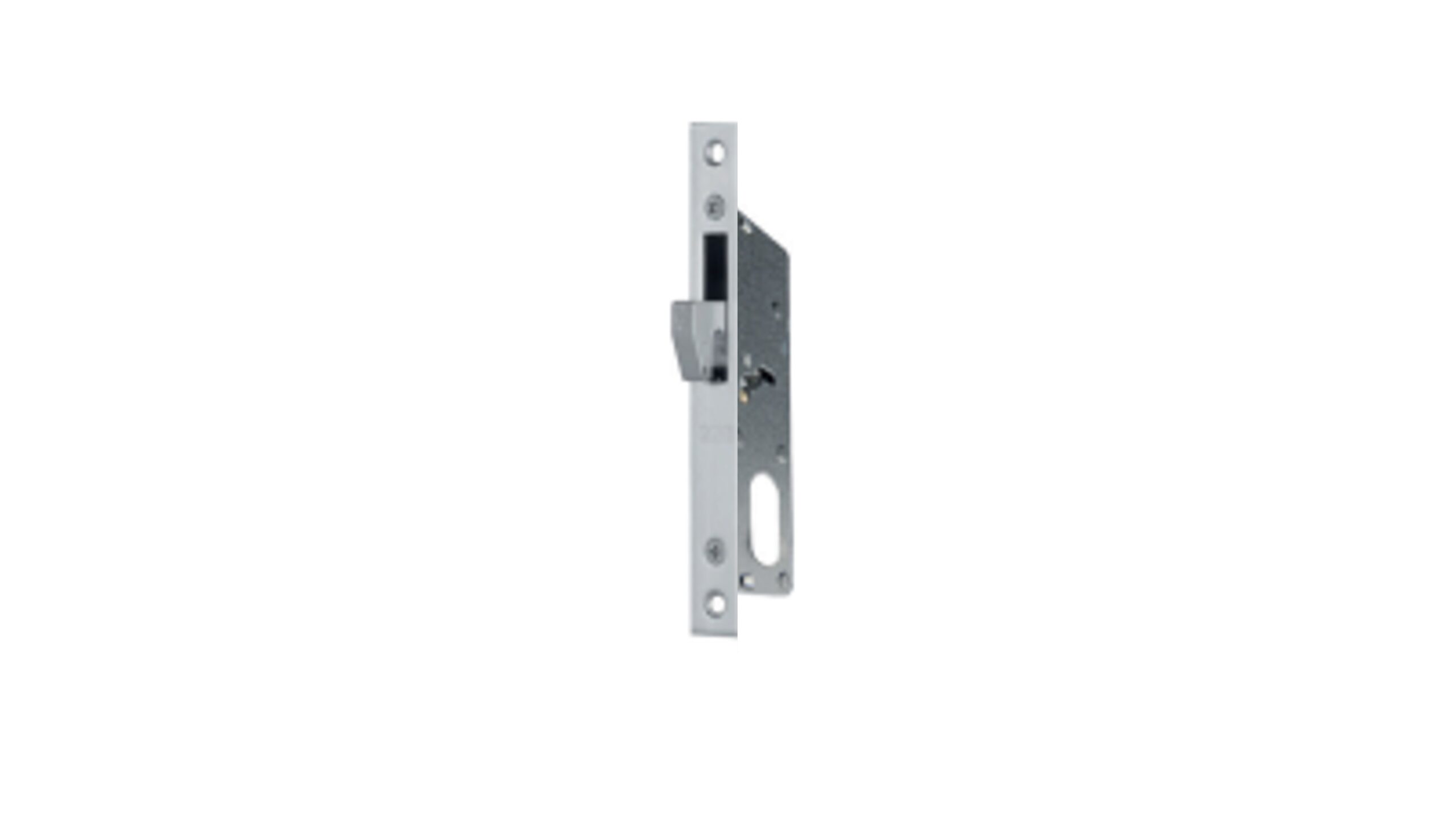FECHADURA 9795X20 C/ CILINDRO OVAL INOX "GNS"