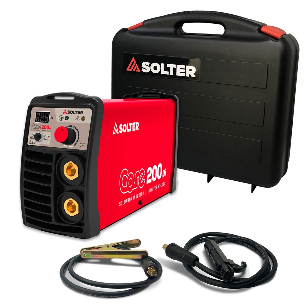 MAQUINA SOLDAR INVERTER CORE-200i "SOLTER"