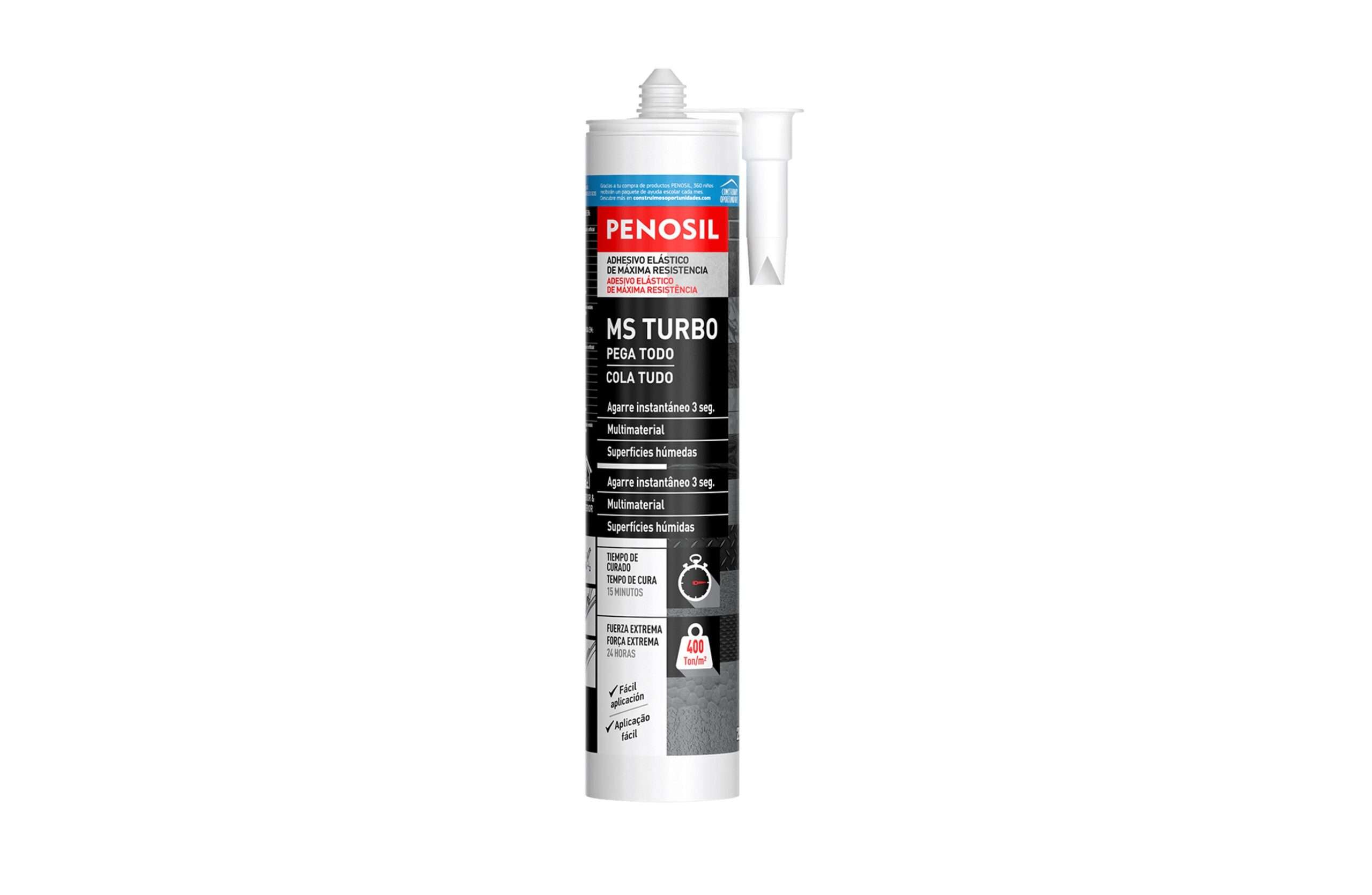 TUBO COLA VEDA MS TURBO BRANCO "PENOSIL"