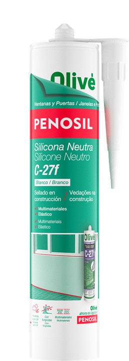 TUBO SILICONE NEUTRO C-27f TRANSPARENTE "PENOSIL"